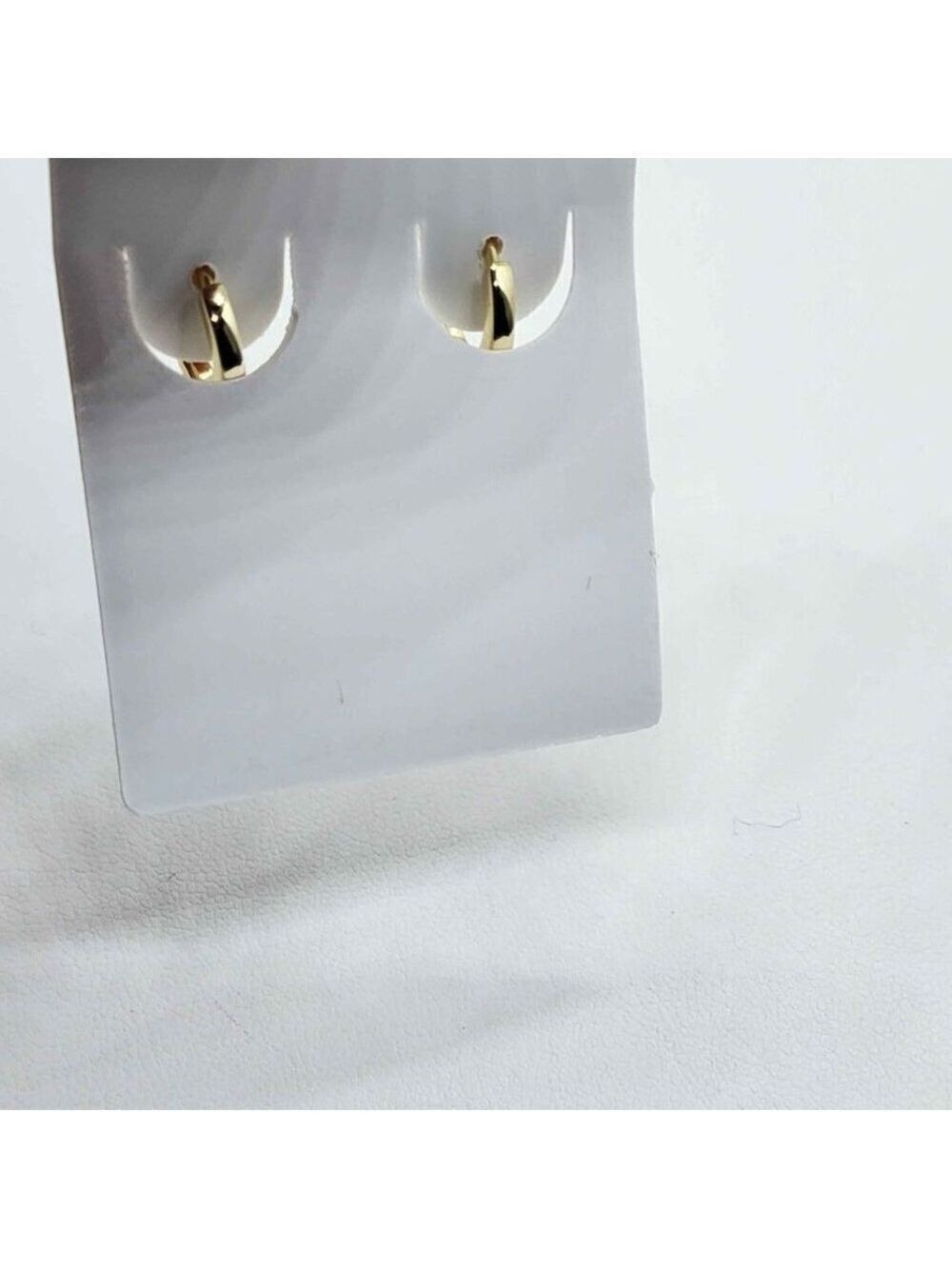 Brand New  Sterling Silver 925 CZ Star Huggy Earrings - Picture 4 of 4